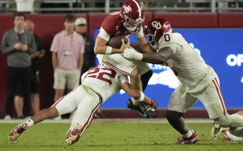 NCAA Football: Oklahoma at Alabama