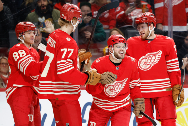 NHL: Boston Bruins at Detroit Red Wings