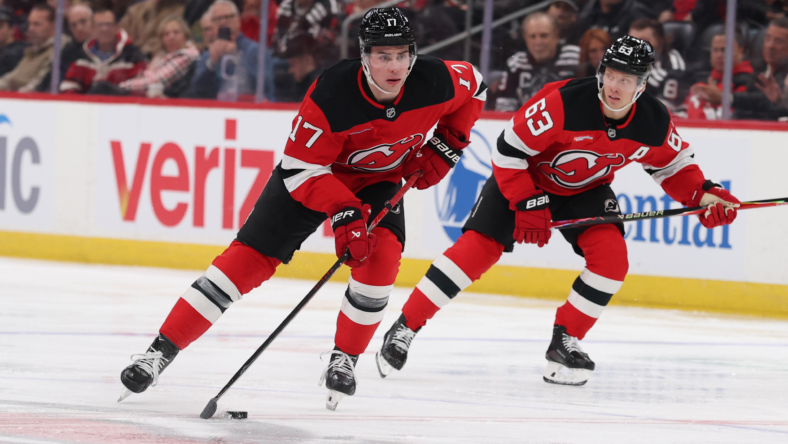 NHL: Columbus Blue Jackets at New Jersey Devils