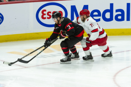 NHL: Carolina Hurricanes at Ottawa Senators