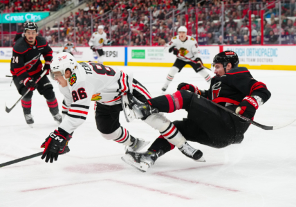 NHL: Chicago Blackhawks at Carolina Hurricanes