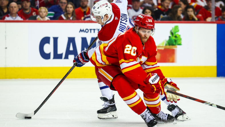 NHL: Montreal Canadiens at Calgary Flames, canadiens trade rumour, blake coleman