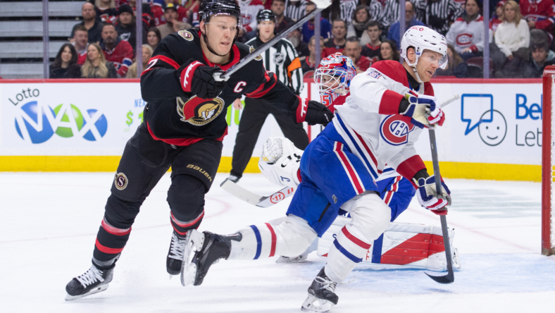 NHL: Montreal Canadiens at Ottawa Senators