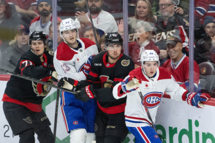 NHL: Montreal Canadiens at Ottawa Senators