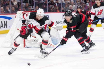 NHL: New Jersey Devils at Ottawa Senators