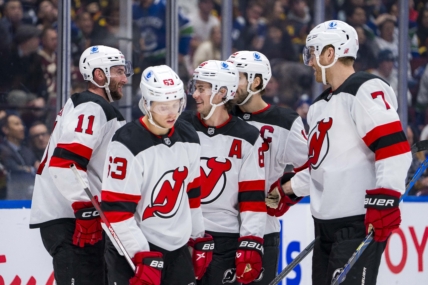 NHL: New Jersey Devils at Vancouver Canucks