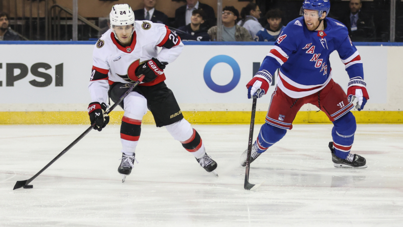 NHL: Ottawa Senators at New York Rangers