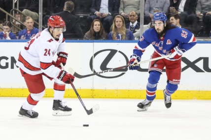 NHL: Carolina Hurricanes at New York Rangers