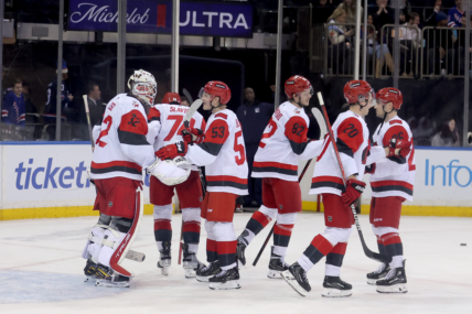 NHL: Carolina Hurricanes at New York Rangers