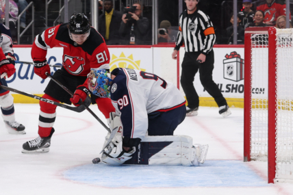 NHL: Columbus Blue Jackets at New Jersey Devils