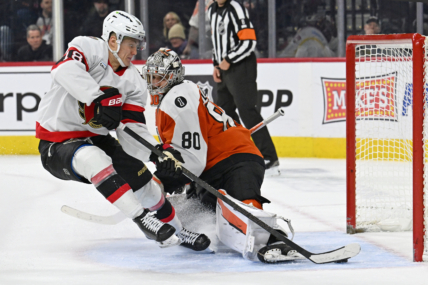 NHL: Ottawa Senators at Philadelphia Flyers