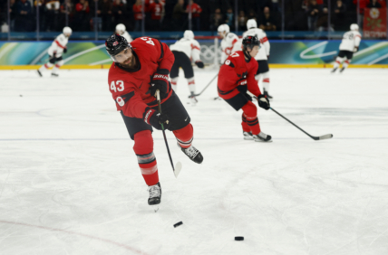 Olympics: Ice Hockey-Men Group A - CAN-SUI