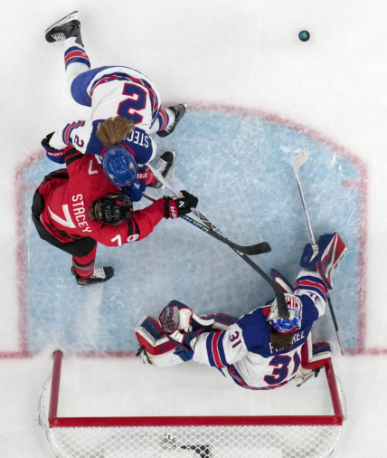 Olympics: Ice Hockey-Women Group A - CAN-USA