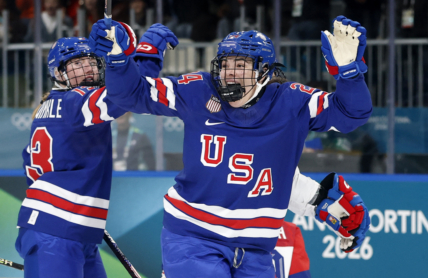Olympics: Ice Hockey-Women Group A - USA-CZE
