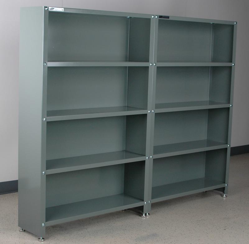 Stackbin Shelves & Carton Racks 12" Deep Fixed Steel Shelving