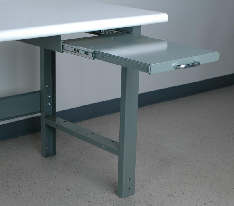 Stackbin Workbenches PullOut Writing Surface
