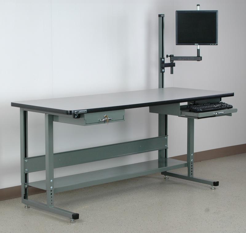 Stackbin Computer Stations Computer Desk