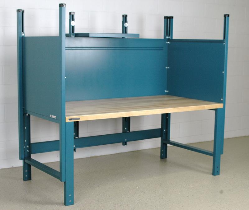 Stackbin Custom Projects Enclosed Welding Bench