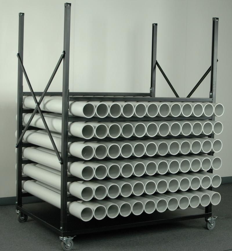 Stackbin Custom Projects Horizontal Rod Storage Rack