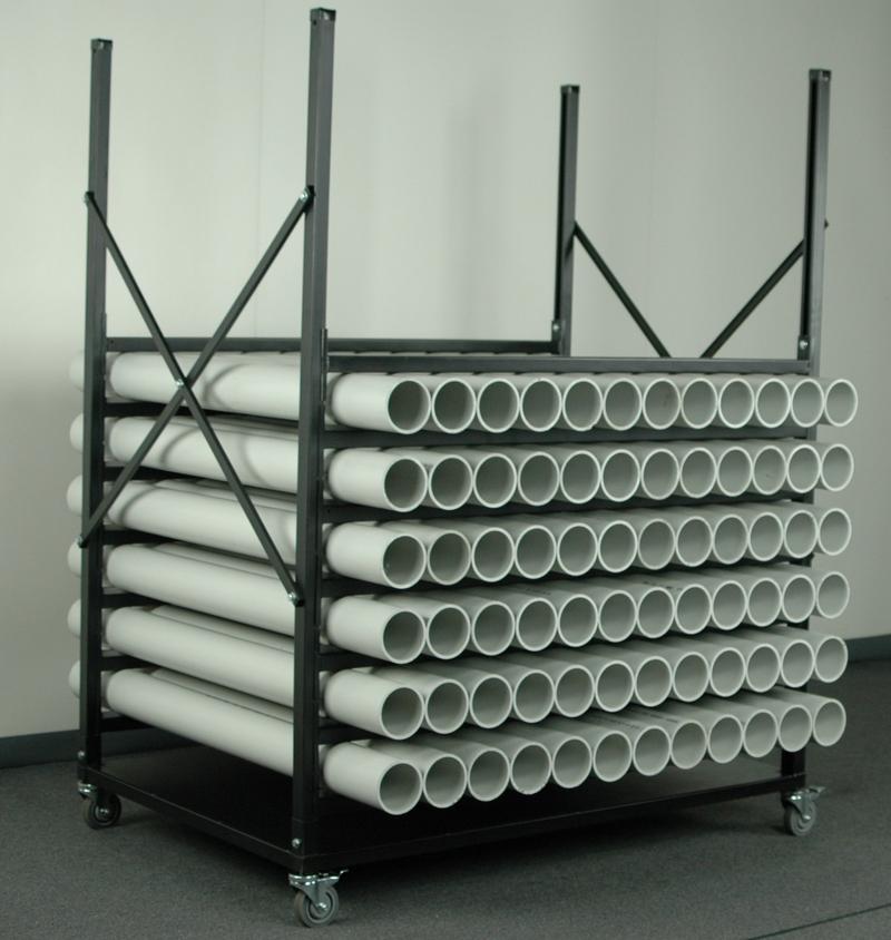 Stackbin Custom Projects Horizontal Rod Storage Rack