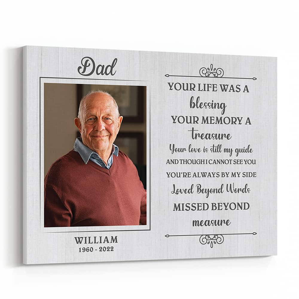 Loved Beyond Words, Missed Beyond Measure Memorial Print