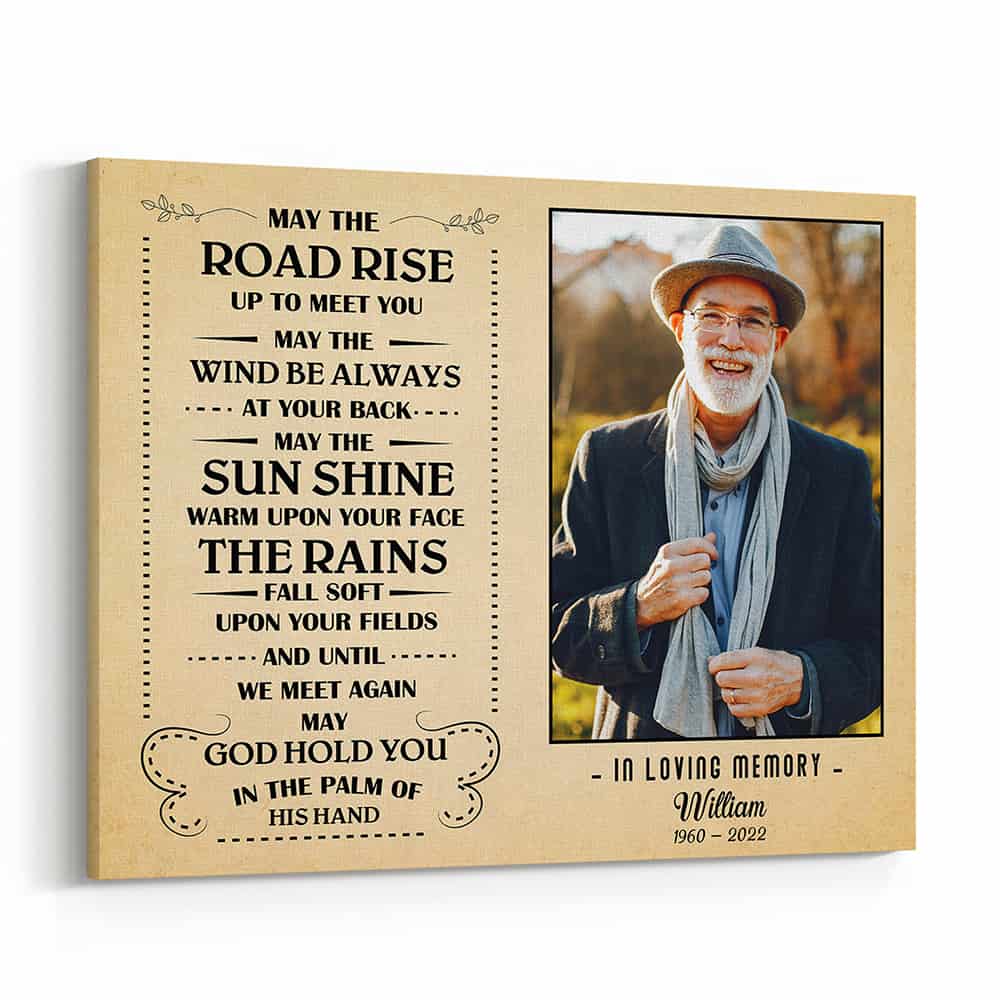 Personalized Bereavement Gifts Photo Canvas Print