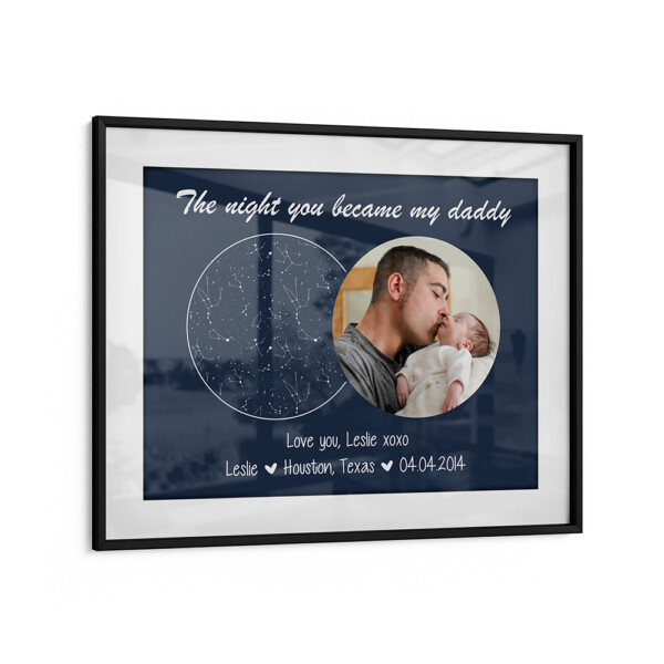 The Night You Became My Daddy Framed Print