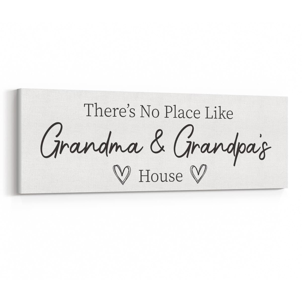 “There‘s No Place Like” Custom Canvas Print