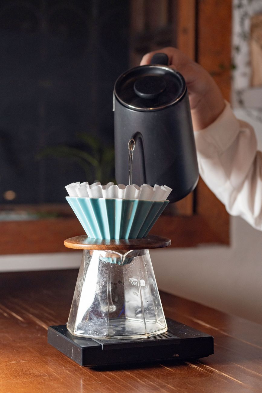 Filtrado, taza por taza