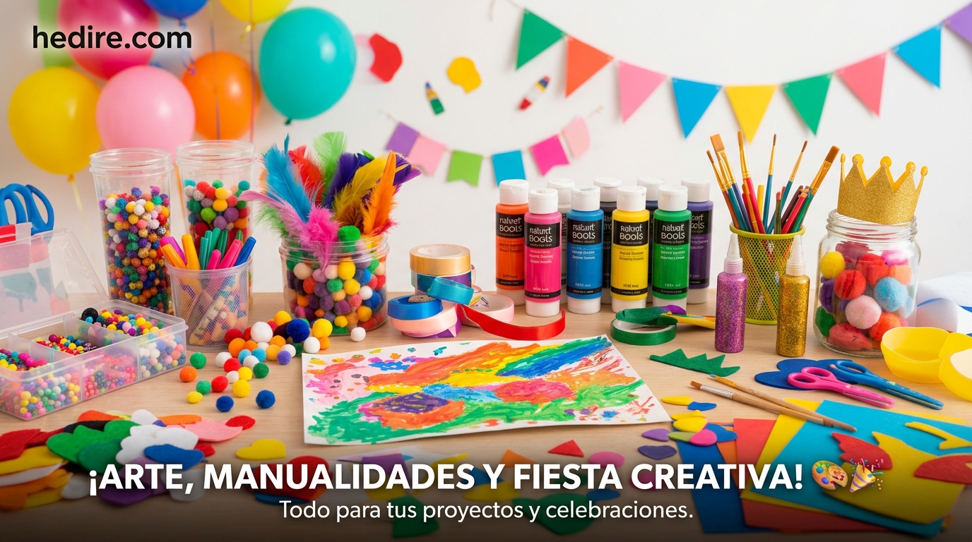 Arte, manualidades y fiesta