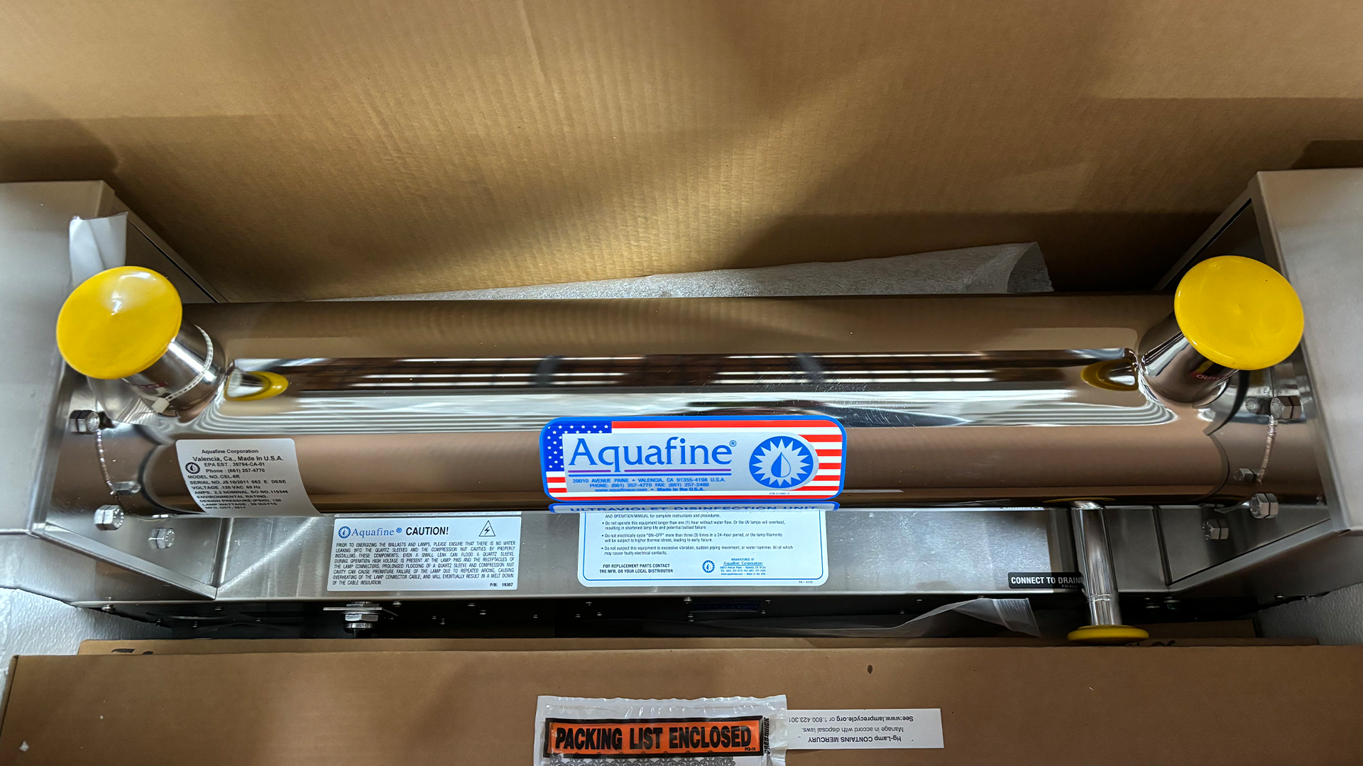 AQUAFINE CORPORATION CSL-6R