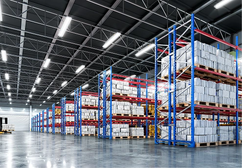 Warehouse of materials
