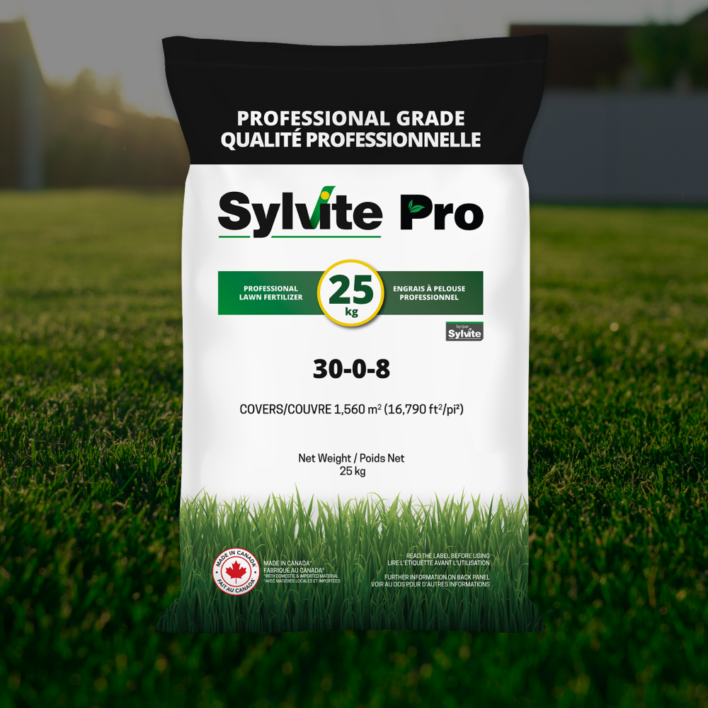 Sylvite Pro Lawn Fertilizer front packaging