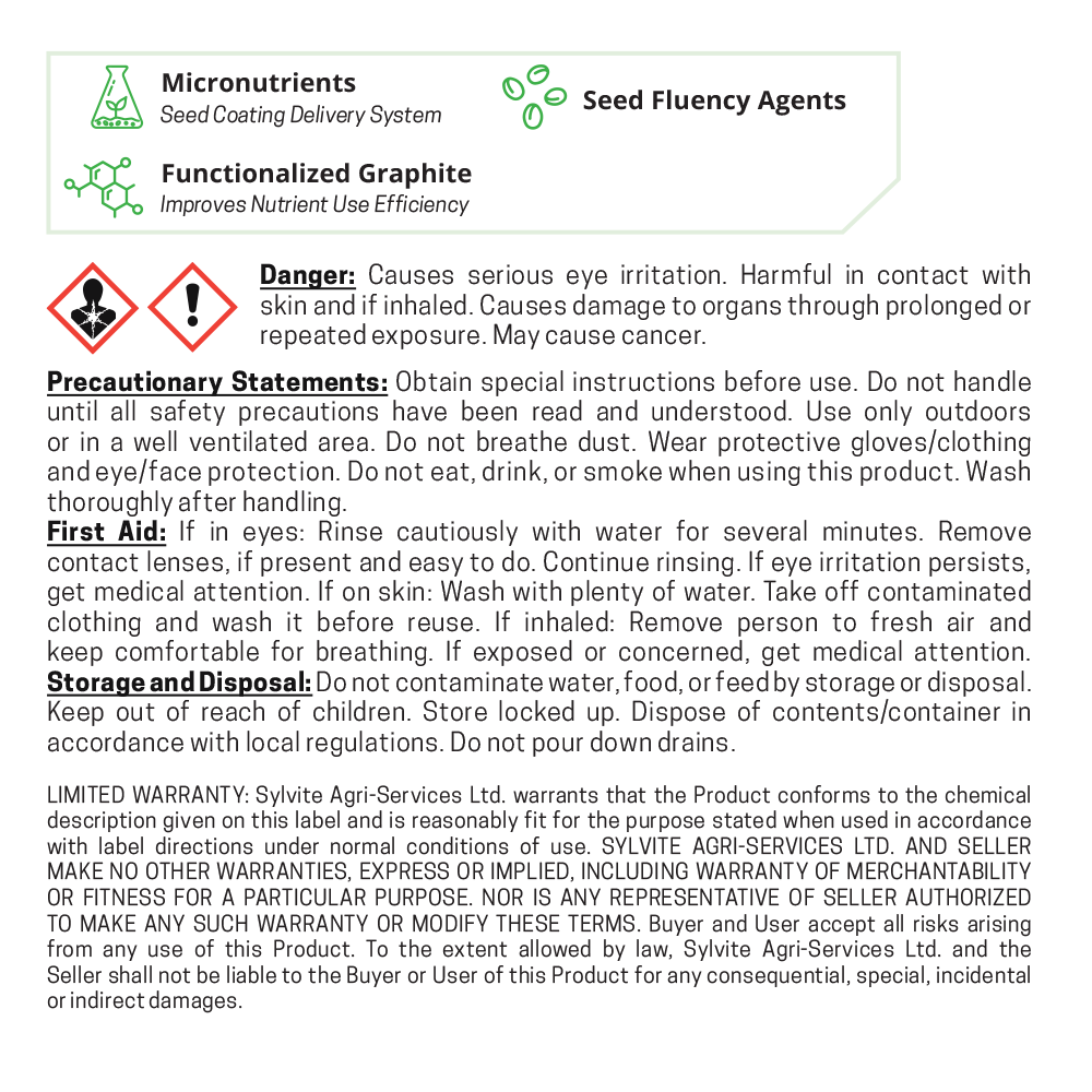 SylGro Microflo label