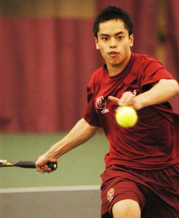 Co-captain Cliff Nguyen won both his singles matches this weekend as the No. 16 Harvard men's tennis team beat No. 58 New Mexico 6-1 and unranked Furman 7-0.