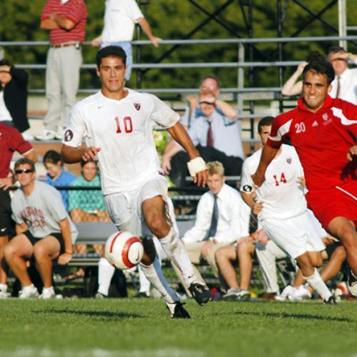 Junior forward Charles Altchek continued his hot scoring streak with two goals in the Crimson’s 2-1 win over Fairfield on Friday. Altchek now has six goals on the season and Harvard has not yet lost on its home turf of Ohiri Field.