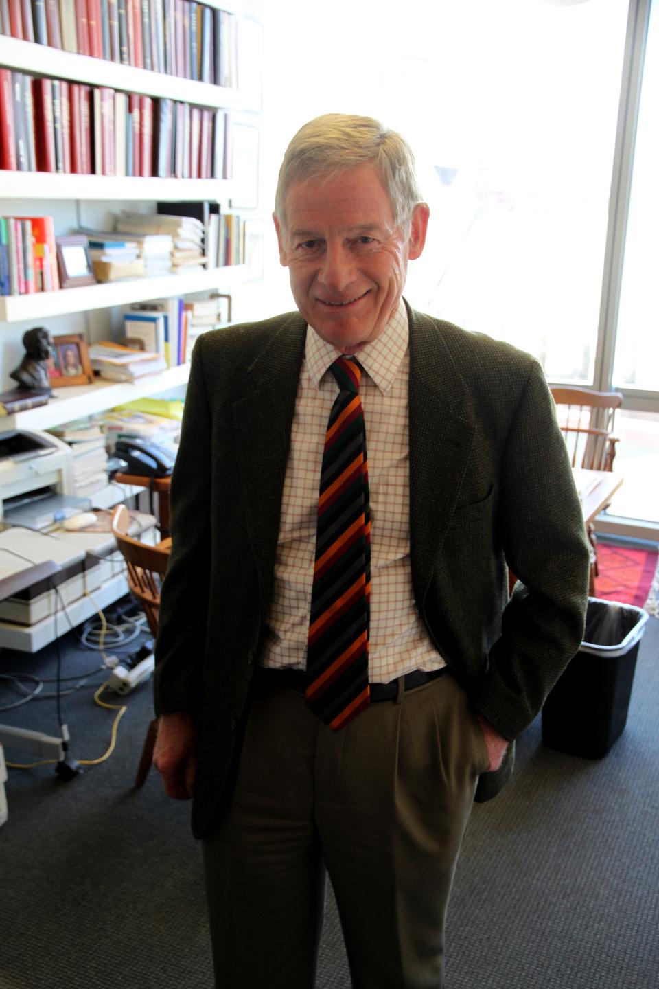 Profile Harvey C. Mansfield '53 Magazine The Harvard Crimson