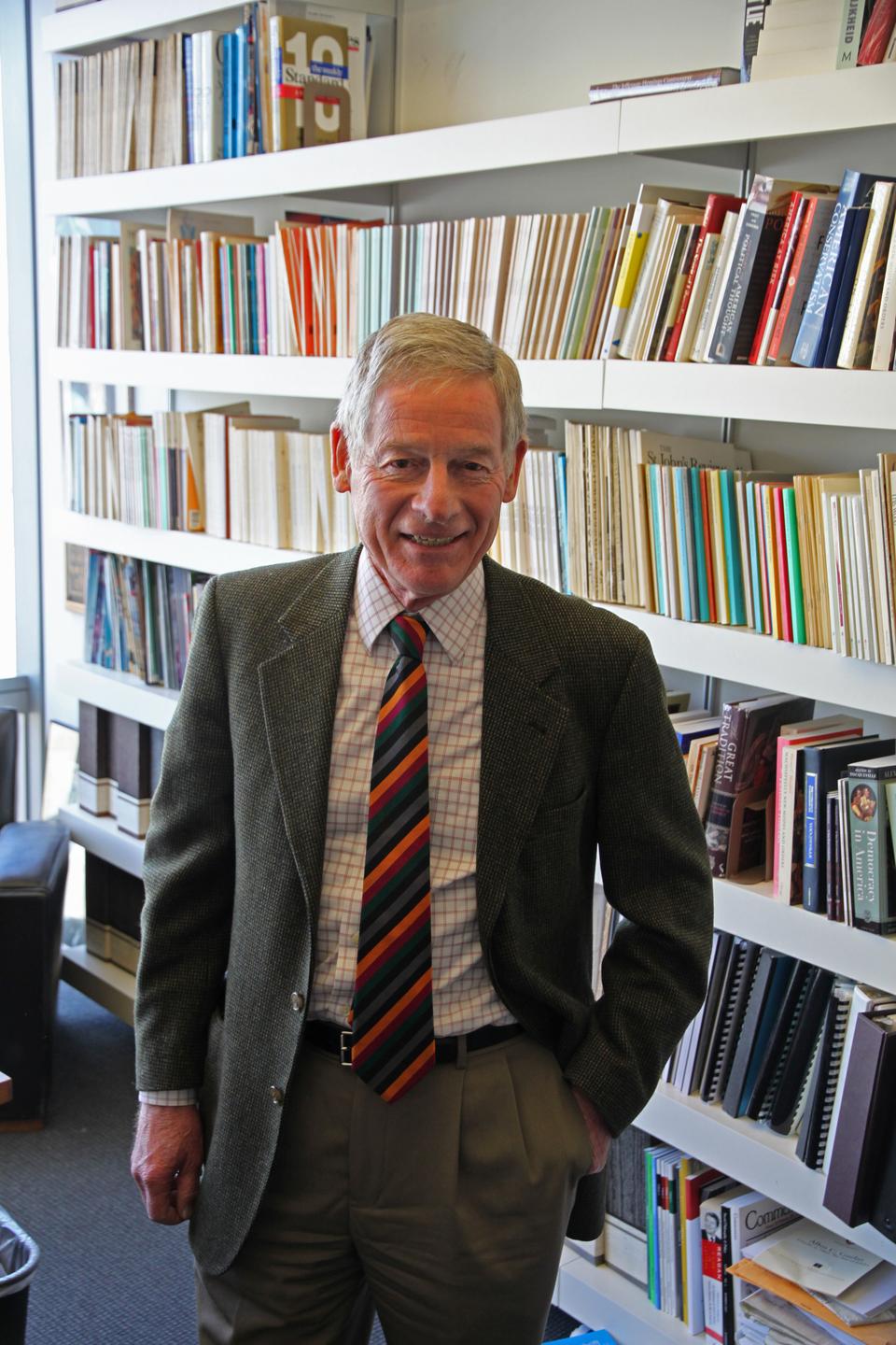 Profile Harvey C. Mansfield '53 Magazine The Harvard Crimson