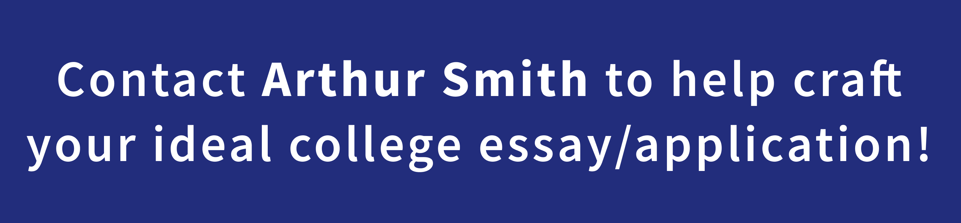 Arthur Smith Advising