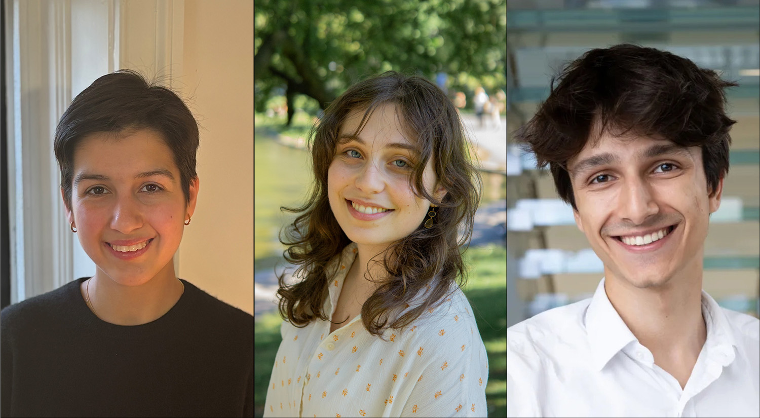 Emma Finn '26, Yael S. Goldstein '26, and Anil S. Cacodcar '26 were awarded the Rhodes Scholarship from the U.S. over the weekend.
