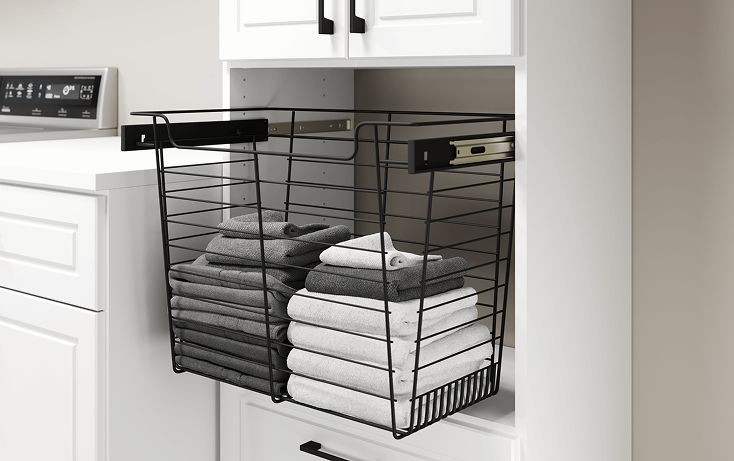 Slide-Out Wire Basket