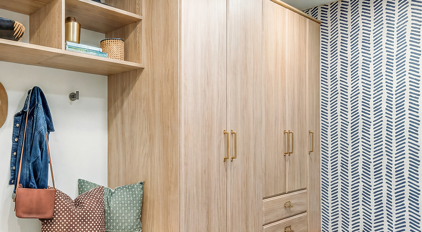 4. Closed Storage: A Clean, Built-In Look
