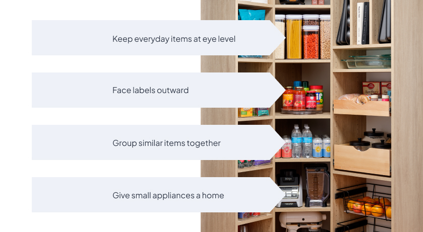 Step 3: Arrange Items for Maximum Efficiency