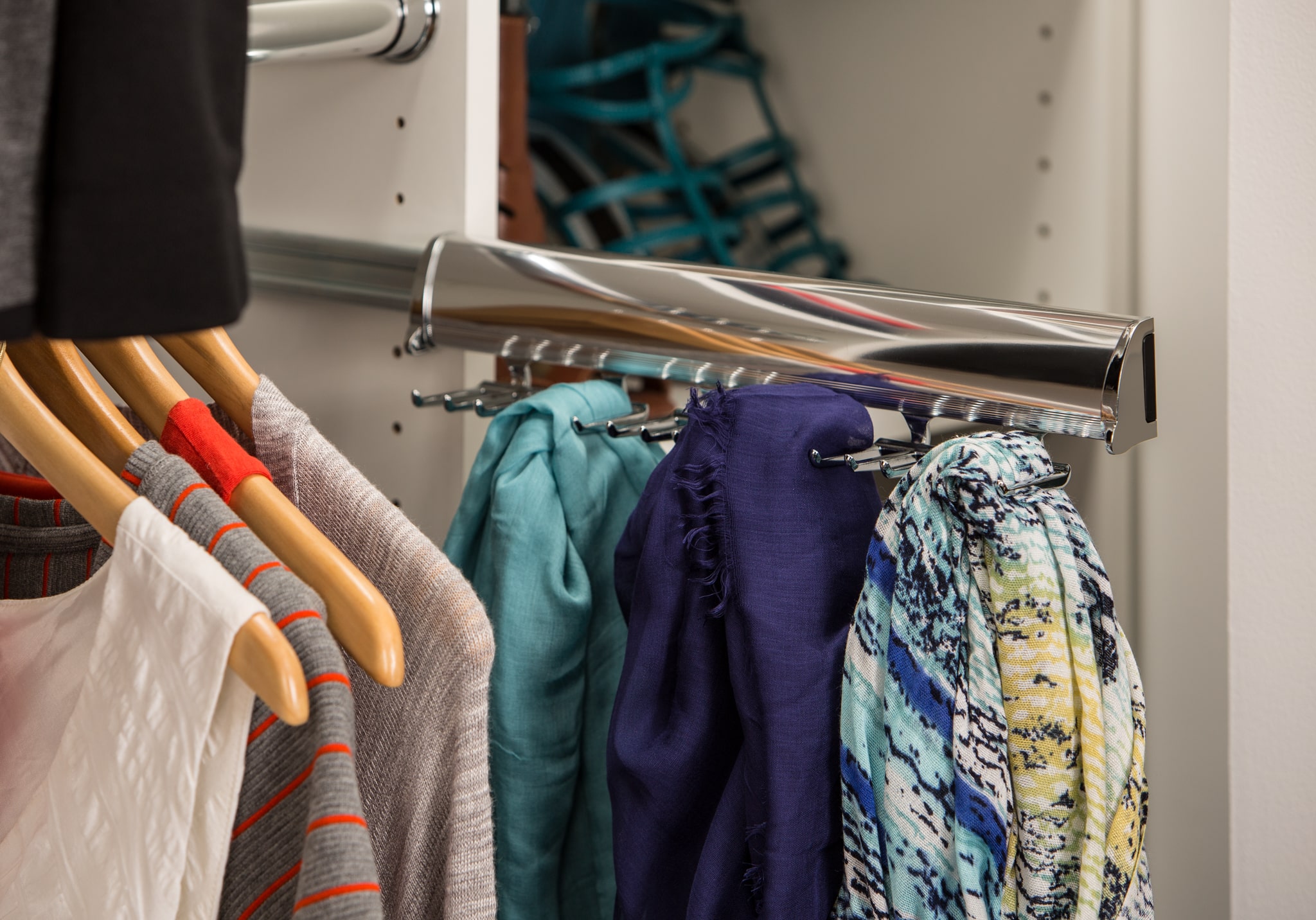 Slanted Shoe Shelves EasyClosets