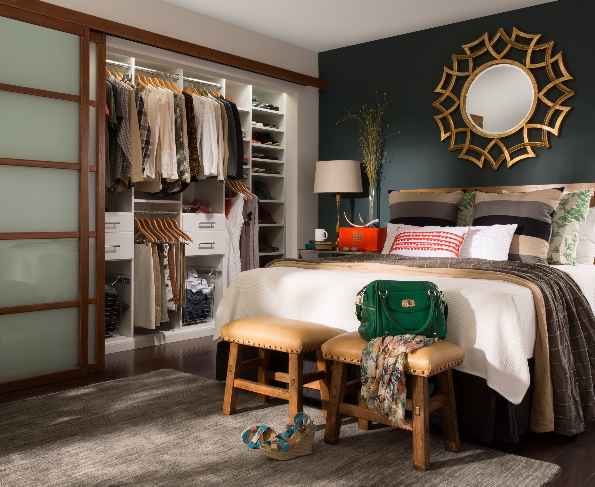 детская комната с гардеробной дизайн