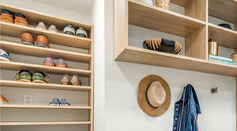3. Adjustable Shoe Shelving: Flexible, Visible Storage&nbsp;