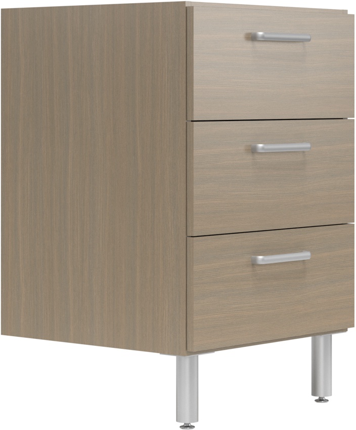 24" Deep x 24" Wide Base with 3 Drawers EasyGarage