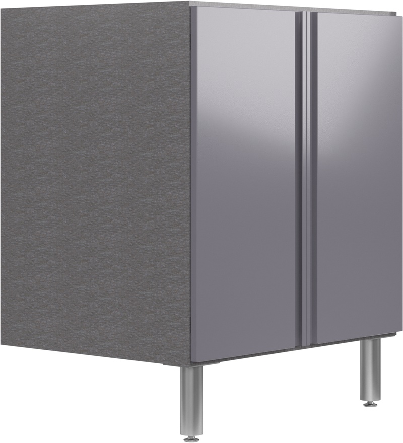 24" Deep x 30" Wide Base Cabinet with Doors | EasyGarage