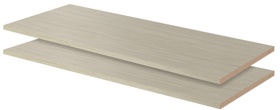 35" Shelves - Weathered Grey (2 pack)