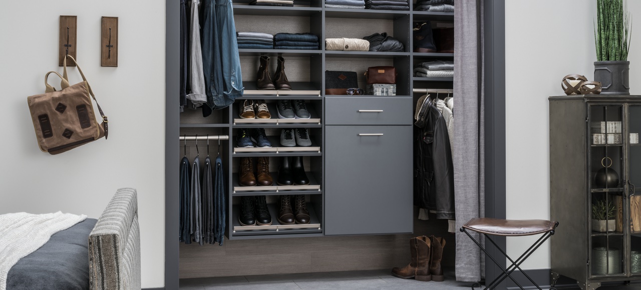 Before & After: Tween Boy's Room Organized Closet Makeover